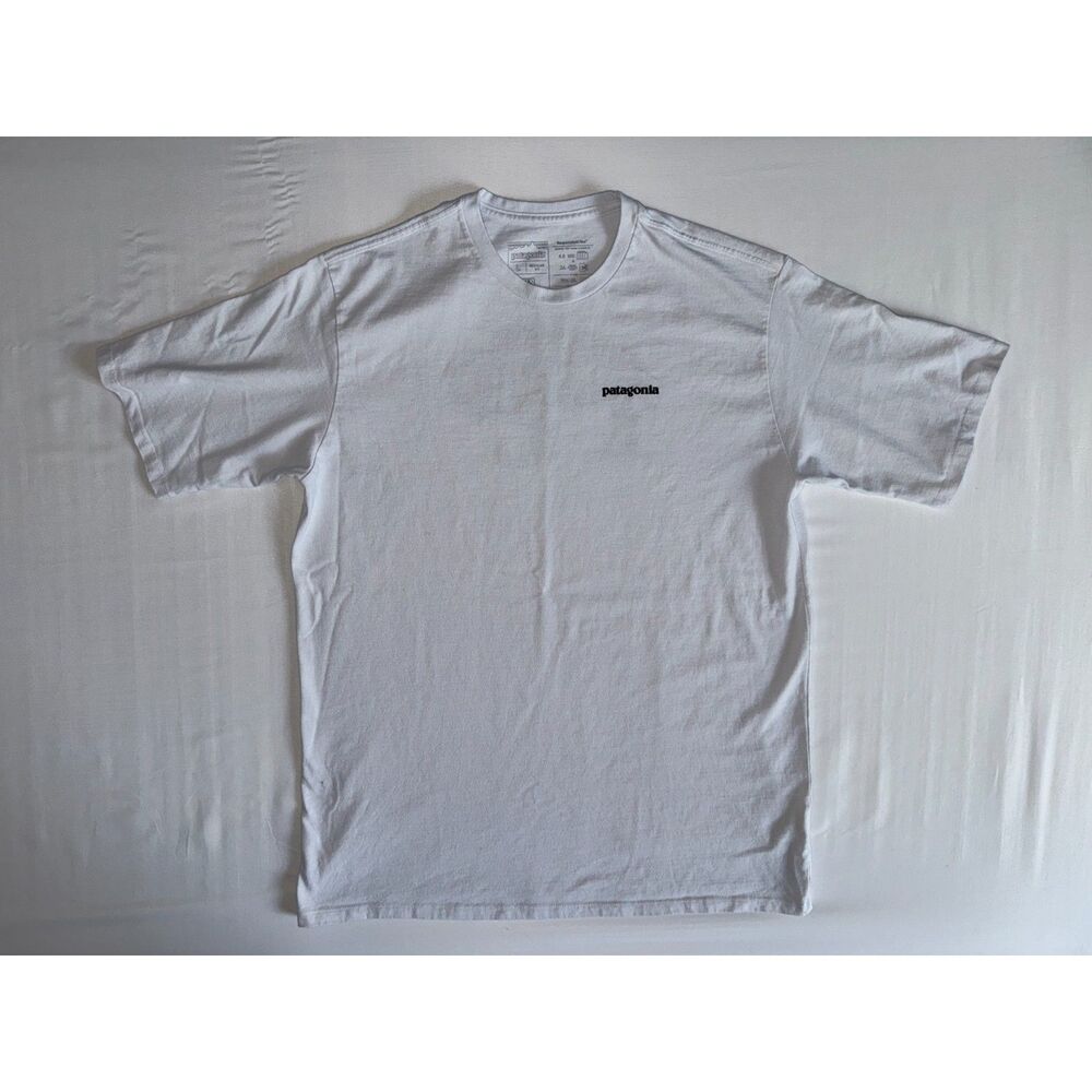 Patagonia Responsibili-Tee Bison Mountain Graphic | Size Large